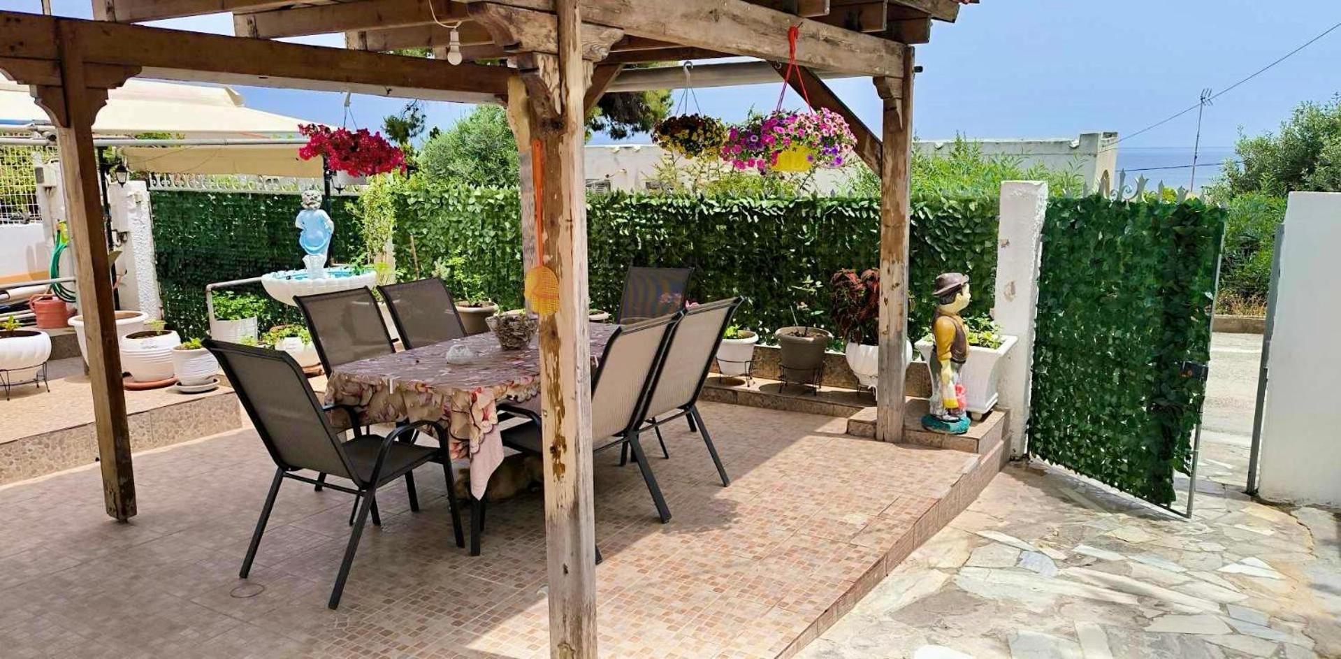 Sofia'S Seaview Villa Near Airport And Beach Artemida  Exterior photo