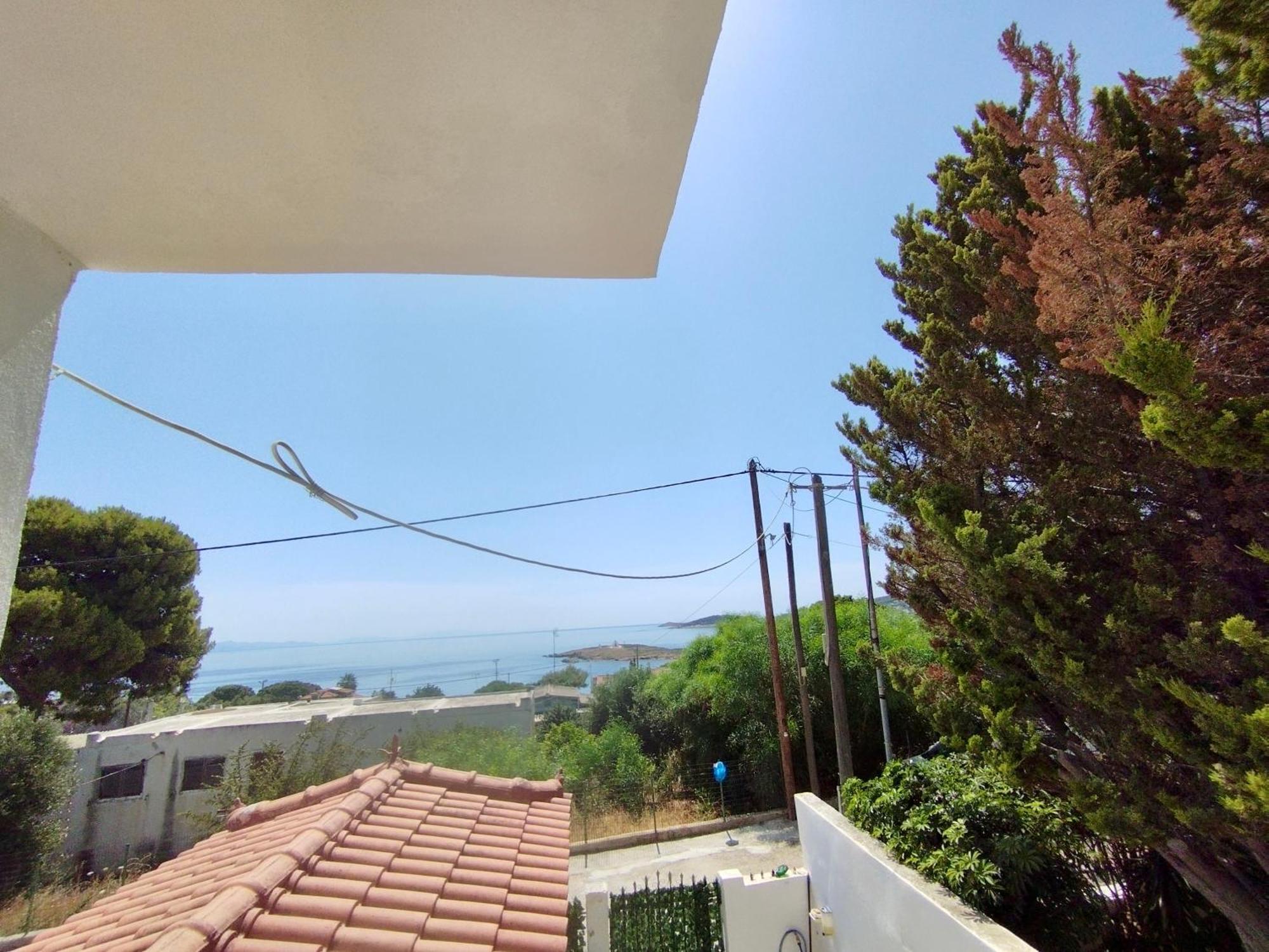 Sofia'S Seaview Villa Near Airport And Beach Artemida  Exterior photo
