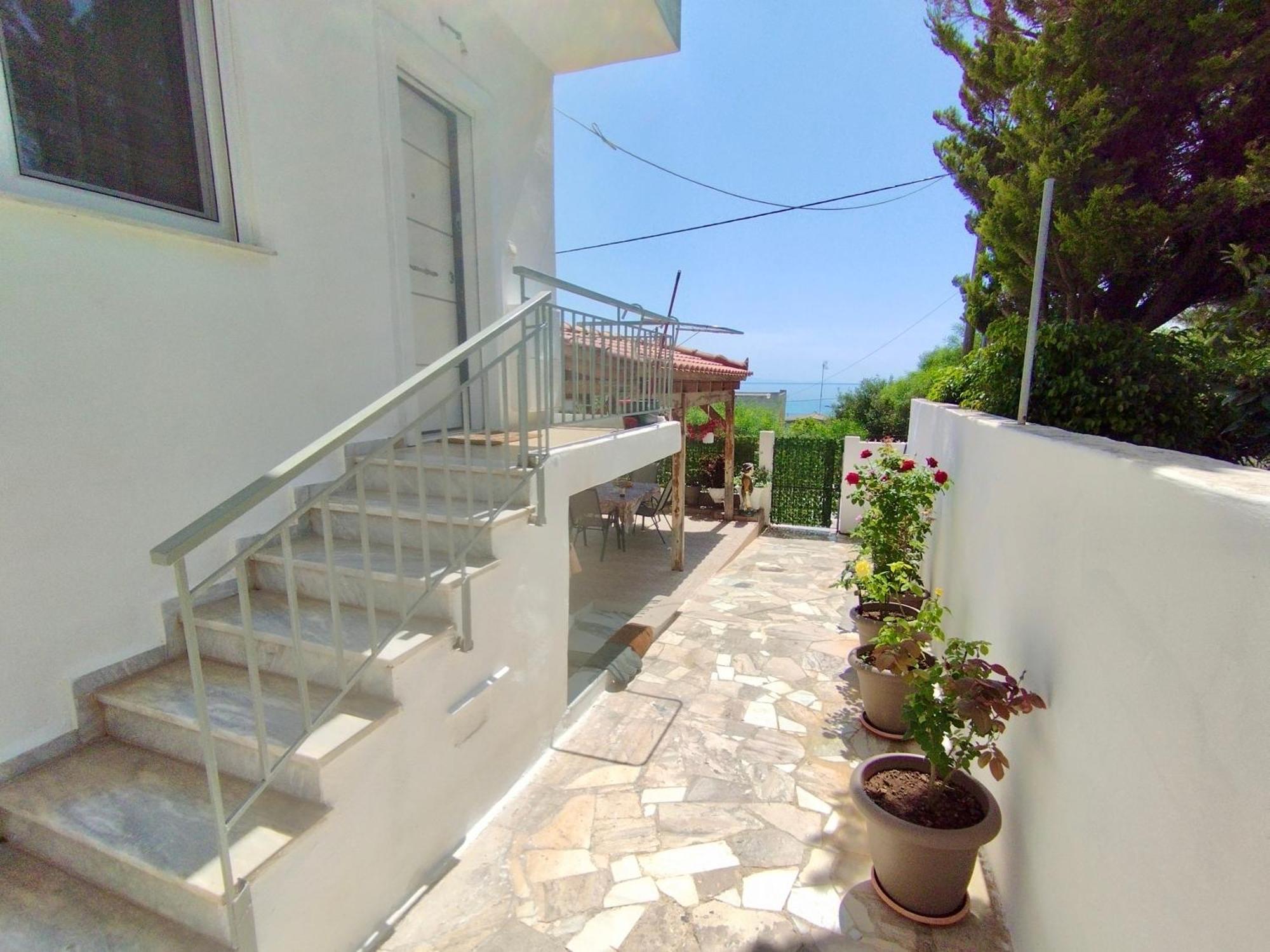 Sofia'S Seaview Villa Near Airport And Beach Artemida  Exterior photo