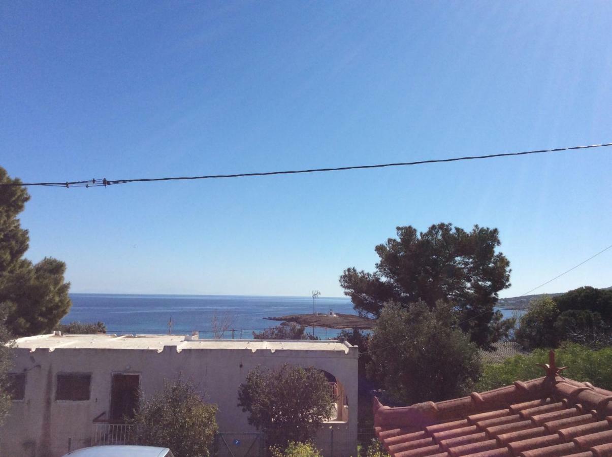 Sofia'S Seaview Villa Near Airport And Beach Artemida  Exterior photo